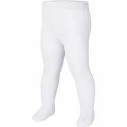 Preisvergleich für Strumpfwaren: Thermo-Strumpfhose uni Krabbelstrumpfhosen Kinder weiß Gr. 50/56  Baby