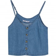 Preisvergleich für Oberteile: Top BLIVY  denim Gr. 176 Mädchen Kinder