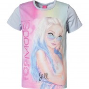 Preisvergleich für Oberteile: TOPModel T-Shirt  hellblau Gr. 140/146 Mädchen Kinder