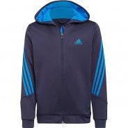Preisvergleich für Jacken & Outdoorkleidung: Trainingsjacke AR 3S HOOD  (recycelt) blau-kombi Gr. 116 Jungen Kinder