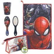 Preisvergleich für Kleinkindspielzeug: TRAVEL SET TOILETBAG SPIDERMAN bunt