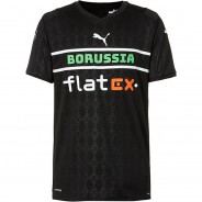 Preisvergleich für Sportbekleidung: Trikot Borussia Mönchengladbach 21-22 3rd Trikots schwarz Gr. 128