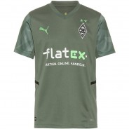 Preisvergleich für Sportbekleidung: Trikot Borussia Mönchengladbach 21-22 Auswärts Trikots grün Gr. 140