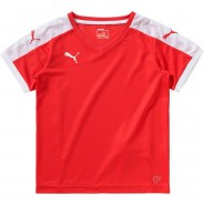 Preisvergleich für Sportbekleidung: Trikot  rot Gr. 176 Jungen Kinder