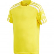 Preisvergleich für Sportbekleidung: Trikot SQUAD 21 JSY Y  (recycelt) gelb/weiß Gr. 140 Jungen Kinder