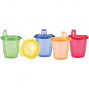Preisvergleich für Essen & Trinken: Trinkbecher Set Pick Nick, 6-tlg., 180 ml weiß