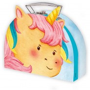 Preisvergleich für Kleinkindspielzeug: Trötsch Koffer mit Formdeckel Einhorn medium