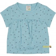 Preisvergleich für Oberteile: Tunika Slub Jersey mit Druck T-Shirts hellblau Gr. 98/104