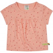Preisvergleich für Oberteile: Tunika Slub Jersey mit Druck T-Shirts  rosa Gr. 62/68 Mädchen Baby
