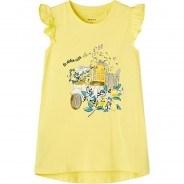 Preisvergleich für Oberteile: Tunika T-Shirts  gelb Gr. 104 Mädchen Kleinkinder