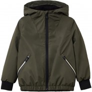 Preisvergleich für Jacken & Outdoorkleidung: Übergangsjacke für Mädchen grün Gr. 140 Jungen Kinder