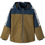 Preisvergleich für Jacken & Outdoorkleidung: Übergangsjacke NKMMAX  (recycelt) khaki Gr. 134 Jungen Kinder