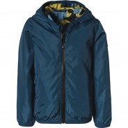 Preisvergleich für Jacken & Outdoorkleidung: Übergangsjacke REVERSE  blau Gr. 122/128 Jungen Kinder