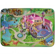 Preisvergleich für Heimtextilien: Ultrasoft Spielteppich Prinzessin rosa Gr. 100 x 150