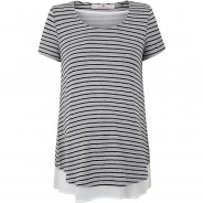 Preisvergleich für Mode für Mamas: Umstands-/Stillshirt 2in1 Umstandsshirts mehrfarbig Gr. 42 Damen Erwachsene