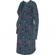 Preisvergleich für Mode für Mamas: Umstandskleid MLADDIS, Organic Cotton blau Gr. 36 Damen Kinder