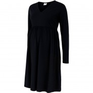 Preisvergleich für Mode für Mamas: Umstandskleid MLANNIE, Organic Cotton schwarz Gr. 36 Damen Kinder