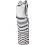 Preisvergleich für Mode für Mamas: Umstandskleid MLLEA, Organic Cotton blau/weiß Gr. 34 Damen Erwachsene