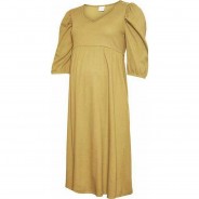 Preisvergleich für Mode für Mamas: Umstandskleid MLSANJA, Organic Cotton gelb Gr. 40 Damen Erwachsene