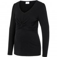 Preisvergleich für Mode für Mamas: Umstandslangarmshirt LACY schwarz Gr. 38 Damen Kinder