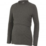 Preisvergleich für Mode für Mamas: Umstandslangarmshirt MGINNIE dunkelgrün Gr. 40 Damen Kinder