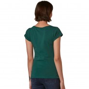 Preisvergleich für Mode für Mamas: Umstandsshirt Baby Füße mit Motiv Umstandsshirts dunkelgrün Gr. 38 Damen Erwachsene