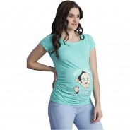 Preisvergleich für Mode für Mamas: Umstandsshirt Best Mom Ever mit Motiv Umstandsshirts mint Gr. 40 Damen Erwachsene