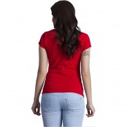 Preisvergleich für Mode für Mamas: Umstandsshirt Best Mom Ever mit Motiv Umstandsshirts rot Gr. 36 Damen Erwachsene