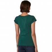 Preisvergleich für Mode für Mamas: Umstandsshirt Winke Winke mit Motiv Umstandsshirts dunkelgrün Gr. 38 Damen Erwachsene