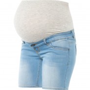 Preisvergleich für Mode für Mamas: Umstandsshorts MLFIFTY light blue denim Gr. W28 Damen Kinder
