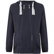 Preisvergleich für Mode für Mamas: Umstandssweatjacke mit Kapuze Umstandssweatjacken dunkelblau Gr. 34 Damen Erwachsene
