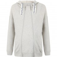 Preisvergleich für Mode für Mamas: Umstandssweatjacke mit Kapuze Umstandssweatjacken hellgrau Gr. 38 Damen Erwachsene