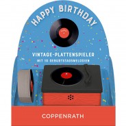 Preisvergleich für CD & Musikplayer: Vintage-Plattenspieler - Happy Birthday