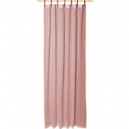 Preisvergleich für Heimtextilien: "Vorhang mit Schlaufen ""Evi"" 135x245 cm" rosa Gr. 135 x 245