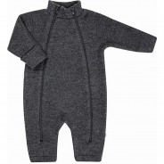 Preisvergleich für Jacken & Outdoorkleidung: Wagenazug Wollfleece Merinowolle Outdoor-Overalls Mädchen natur Gr. 80  Kleinkinder