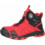 Preisvergleich für Schuhe: Wanderschuhe Stiefeletten schwarz/rot Gr. 32 Jungen Kinder