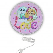 Preisvergleich für Deko & Lampen: Wandleuchte Pawsitive Pups Lampenschirme rosa