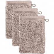Preisvergleich für Heimtextilien: Waschhandschuh Superwuschel 3er-Pack creme