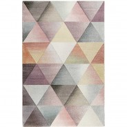 Preisvergleich für Heimtextilien: Kurzflorteppich Lighthouse 13mm pflegeleicht rosa Gr. 80 x 150