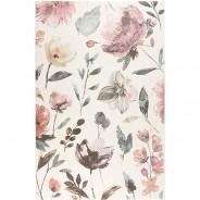 Preisvergleich für Heimtextilien: Kurzflorteppich Summer Breeze 13mm pflegeleicht weiß Gr. 120 x 170