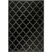Preisvergleich für Heimtextilien: Outdoorteppich In & Outdoor Gleamy Outdoor 5mm pflegeleicht anthrazit Gr. 133 x 200