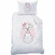 Preisvergleich für Heimtextilien: Wende-Kinderbettwäsche Disney Animals Duo, 100 x 135 + 40 x 60 cm rosa/weiß