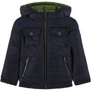 Preisvergleich für Jacken & Outdoorkleidung: Wendejacke Outdoorjacken  dunkelblau Gr. 128 Jungen Kleinkinder
