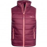 Preisvergleich für Jacken & Outdoorkleidung: Weste TRONDHEIM  rot Gr. 176 Mädchen Kinder