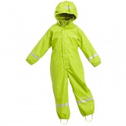 Preisvergleich für Jacken & Outdoorkleidung: Wetteranzug Kinder 100% wasserdicht Schneeanzüge Kinder lime Gr. 128  Kinder