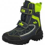 Preisvergleich für Schuhe: Winterboot Luano V Winterstiefel blau/gelb Gr. 31 Jungen Kinder