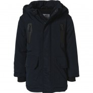 Preisvergleich für Jacken & Outdoorkleidung: Winterjacke  dunkelblau Gr. 116/122 Jungen Kinder