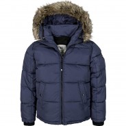 Preisvergleich für Jacken & Outdoorkleidung: Winterjacke  dunkelblau Gr. 128/134 Jungen Kinder