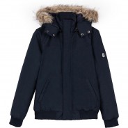 Preisvergleich für Jacken & Outdoorkleidung: Winterjacke FLAG K  blau Gr. 164 Jungen Kinder