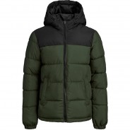 Preisvergleich für Jacken & Outdoorkleidung: Winterjacke JJPAUL  dunkelgrün Gr. 128 Jungen Kinder